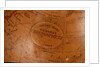 Cartouche on a label by S. Smith & Son