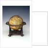 Celestial table globe by Matthaeus Seutter