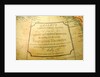 Cartouche in North Pacific Ocean by Malby & Co