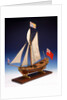 Skeleton model, royal yacht, port by unknown
