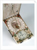 Diptych dial, leaves Ib and IIa by Michael Lesel