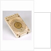 Diptych dial, leaf IIb by Michael Lesel
