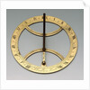 Horizontal dial by Jacob Abraham