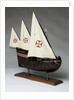 A full hull model of a Portugese caravel by Museu de Marinha