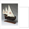 A full hull model of a Portugese caravel by Museu de Marinha