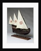 A full hull model of a Portugese caravel by Museu de Marinha