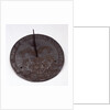 Horizontal pedestal dial by unknown