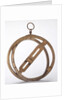 Universal equinoctial ring dial by Hilkiah Bedford