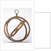 Universal equinoctial ring dial by Hilkiah Bedford