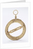 Universal equinoctial ring dial by Michael Butterfield