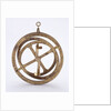 Three-ring universal equinoctial ring dial by Johann Martin Willebrand