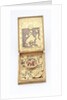 Astronomical compendium, inside of base and back of compass by Christoph Schissler
