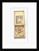 Astronomical compendium, inside of base and back of compass by Christoph Schissler