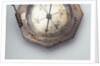 Augsburg dial, detail of signature by Johann Martin