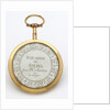 Compass dial, reverse by Hubert Sarton