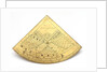 Obverse of Gunter quadrant by unknown