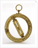 Universal equinoctial ring dial by Jean Baptiste Nicolas Delure