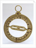 Universal equinoctial ring dial by unknown