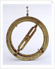 Universal equinoctial ring dial by Johann Matthias Willebrand