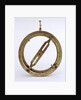 Universal equinoctial ring dial by Johann Matthias Willebrand