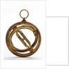 Universal equinoctial ring dial by Edmund Culpeper