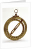 Universal equinoctial ring dial by William Elmes