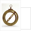 Universal equinoctial ring dial by William Elmes