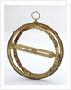 Universal equinoctial ring dial by Edmund Culpeper