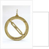 Universal equinoctial ring dial by Joseph Linnell