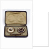Horizontal dial, in case, with a travelling barometer by unknown
