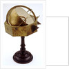 Armillary and polyhedral dial by unknown