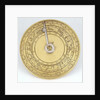 Magnetic azimuth dial, outer side of lid by Johannes Buschmann