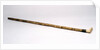 Walking stick made of shark vertebrae by unknown