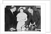 Reginald Lowen MBE with Princess Elizabeth by unknown