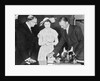 Reginald Lowen MBE with Princess Elizabeth by unknown