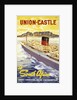 Union Castle Line Poster; South Africa by unknown