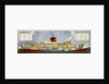 The New 'Caronia', Cunard White Star Line Poster by unknown