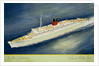 Cunard White Star Line Poster, the New Caronia by C.F. Hopkinson