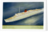 Cunard White Star Line Poster, the New Caronia by C.F. Hopkinson