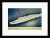 Cunard White Star Line Poster, the New Caronia by C.F. Hopkinson