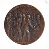 Medal commemorating the sinking of the SS 'Lusitania', 1915, obverse by Karl Goetz