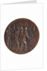Medal commemorating the sinking of the SS 'Lusitania', 1915, obverse by Karl Goetz