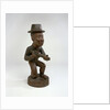Carving of European sailor, Congo, mid 18th century. by unknown