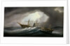 Paddle steamer 'Great Western' in a gale by Samuel Walters