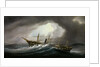 Paddle steamer 'Great Western' in a gale by Samuel Walters