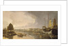 A view of the European factories at Canton by William Daniell