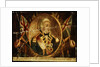 Picture on glass: Lord Nelson, Duke of Bronte K.B. Rear Admiral of the Red by J. Hinton