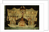 Picture on glass: Lord Nelson Lying in State by J. Hinton