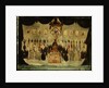 Picture on glass: Lord Nelson Lying in State by J. Hinton