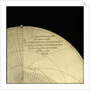 Astrolabe: inscription on plate for 51 by Michael D. Piquer